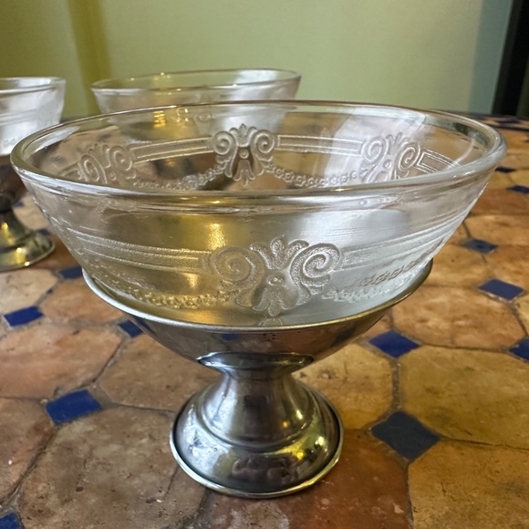 Vintage set of 4 dessert cups - Picture 2 of 6